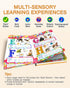 3-5,Preschool 3 4 5 6 Toy,600+ English Interactive Sound Book for Kid,Alphabet & Number Talking Book for Toddlers Age
