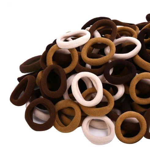 Qarwayoc Mini Hair Ties for Girls, Toddlers and Infants - Tiny No Damage