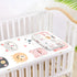 SyXIOP 28" 52" Cartoon Cute Animal Face Cooling Baby Fitted Crib Mattress x Breathable Padded Crib for Kids, Adult