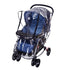 Breathable Stroller Rain Cover, Universal Weather Shield, Reusable Buggy Raincoat, Easy Installation for Pushchairs