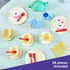 36-Piece Set Playset Playset 3+ Casdon Tea - Colorful Toy with Teapot, Milk Jug, Cups & Saucers, Cake, & More