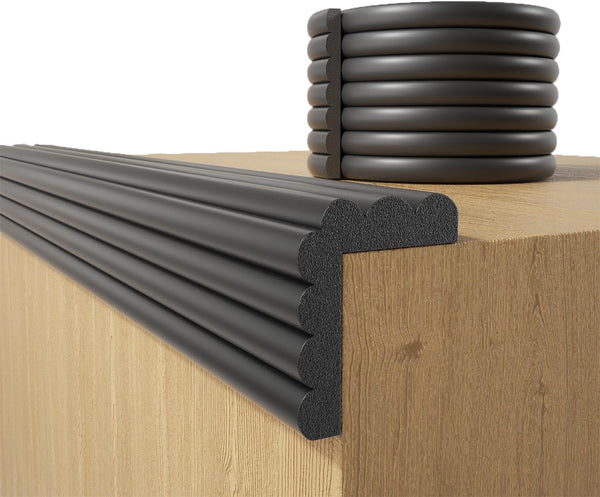 DBYDBY Baby Proofing Wall Corner Protector,Edge Guard Corner Protector,6.56ft Thinken Soft Corner Protectors