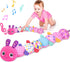 KMUYSL Baby Toys 0 to 12 Months - Musical Stuffed Animal Toys with Crinkle and Rattles for Newborn Gifts
