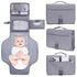 CEICEI Portable Diaper Changing Pad Waterproof Travel Baby Changing Mat with Large