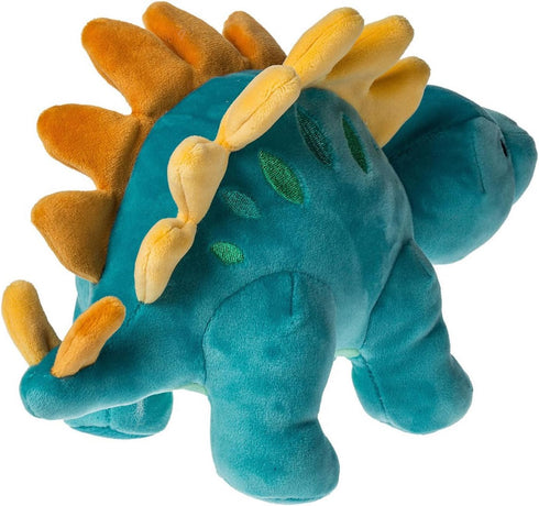 Mary Meyer Smootheez Pillow-Soft Toy - 10-Inches Blue Stegosaurus Dinosaur Stuffed Animal