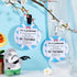 2 Pack PLIGREAT No Touching Baby Car Seat Sign, No Kissing Baby Stroller Tag with Hanging Straps and Clip, No Touch