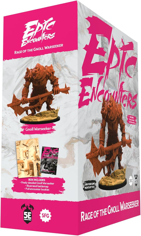 Steamforged Games Epic Encounters - Rage of The Gnoll Warseeker