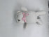 100% Organic Cotton Baby Stuffed Animals, White Teddy Bear for Newborn, 6.5"