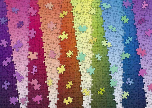 1000 Ravensburger Karen Puzzles Colors on Colors Piece Jigsaw Puzzle | Vibrant Imagery | Perfect Interlocking Fit |