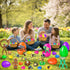 DZLHQON 36PCS Easter Eggs for Kids, Filled Easter Eggs with Character Toys, Large Medium Small Eggs, Italian Brainrot