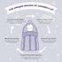 chimoo Cozy 0-6 LAREZZ Swaddle Blankets - Baby Sleeping Bag - Knitted Infant Receiving Blanket - Easy Transition