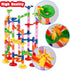 232 PCS Marble Run Premium Set - STEM Educational Building Block Toy with 45 Marbles for Kids