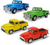 AGSIXZLAN 4Pcs Truck Toy for Toddlers 2 3 4 5 6 7 8