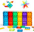 Gemmicc Girls,55 Set Magnetic Tiles, Magnet Toys Building Blocks for Kids, STEM Approved Educational Toys, Magnet