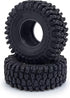 RC 58mm Rubber Crawler Tires with Foam, Pack of 4 for 1/18 TRX4M Upgrade Parts, Style B