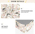miaozhen 1 Pack 52x28 Cotton Baby Crib Sheets Ultra Soft Cute Cartoon Garden Possum Spring Crib Mattress Sheet