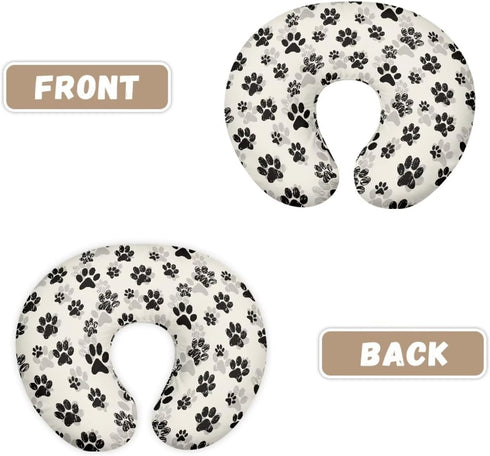 Panskyllis Paw Nursing Pillow Detachable Newborn Original Breastfeeding Slipcover Case and Positioner Removable Head