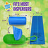 Mighty Clean Baby 72 Count Disposable Diaper Bag Refill Rolls with Light Powder Scent