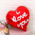 BinaryABC Valentines Day Decorations, Love Heart Foil Balloons, I Love You Balloon, 10Pcs (Red)