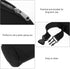 Insulated Milk Bottle Bag and Stroller Bottle Pouch for Babies Black with Zipper Breastmilk Cooler Bag Suitable
