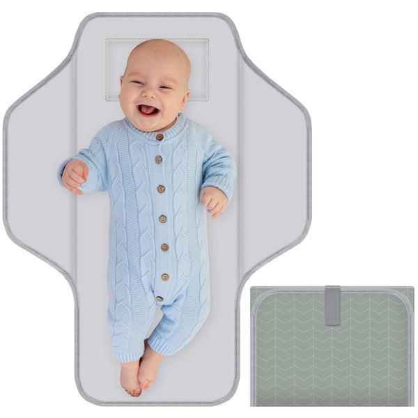 kimitimi Portable Diaper Changing Pad for Baby & Toddler Waterproof Foldable Baby Changing
