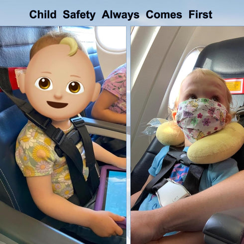 Child Airplane Safety Travel Harness, Airplane Travel Accessories for Kid Toddler, Child Aviation Flight Seat Device