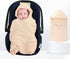 Miracle Baby 35.4"x35.4" Car Seat Swaddle Blanket, Waffle Carseat Blanket for Babies, Stroller Wrap Swaddle Blanket