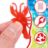 EVERMARKET 20 Pcs Mini Lobster Claw Crawfish Boil Party Supplies Soft TPR Lobster Food Models Fake Crawfish Party