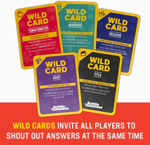 Cryptozoic Entertainment Rotten Tomatoes: The Card Game - Party Game for 2-20 Movie Fans