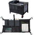 Abnaok Stroller Wagon Cargo Net, Large Capacity Mesh Storage Bag with Sorting Pockets, Compatible with WONDERFOLD