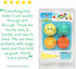Melissa & Doug Sunny Patch Seaside Sidekicks Sand Cupcake Play Set - Toddler Beach Toys for Ages 3+