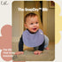 3-Pack Leya & Lior SnapDry Classic Bibs for Babies Instant-Dry Absorbent Drool Bibs for Boys & Girls