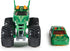 Monster Jam Dragon Monster Truck and Race Car, 1:64 Scale Collectible Toy for Kids