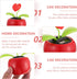 BESPORTBLE 2pcs Solar Dancing Figurines - Solar Powered Dancing Flower Heart for Car Dashboard Decoration