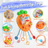 Set 6+ 1 2 Vinlon Montessori Toy for Toddler Aged Month -Sensory Fine Motor Skill Learning Toys for Baby Boys Girls.