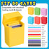 TCG Deck Cards Boxes - Large Capacity with Dividers, Fits 80+ Cards, Storage Organizer for Trading Card Games