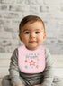 6 Pack Maiwa Cotton Baby Bibs for Girls Boys with Waterproof layer for Drooling Eating teething with Snaps