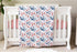 SqtmuHLuo 60x80inch Whale Baby Blanket for Boys Girls Sea Animal Jellyfish Ocean Creature Flannel Crib Blankets