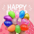 Howzcci 12 Pack Easter Eggs Squishy Squeeze Toys, Easter Basket Stuffers, Easter Egg Hunt Fillers, Egg Stress Balls