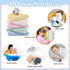 6Pack 20''x10'' 100% 6 norinori Baby Burp Cloths Muslin Washcloths - Muslin Burp Cloths Large Extra Soft Absorbent Baby