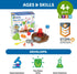 Learning Resources 13-Piece Fizzy Volcano Science Kit, Preschool STEM Toys for Kids Ages 4+, Science Experiments