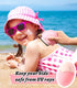 Sunscreen Applicator for Kids, Roll on Sponge Applicator for Sunscreen, Sunblock Buddy Brush Set, Pink