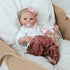 18 Inch 3+ KSBD Reborn Baby Dolls - Realistic Baby Doll Girl, Real Life Baby Dolls with Cute Soft Vinyl Body, Real Baby