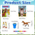 72 Cinrobiye Pcs Horse Party Favors Coloring Book Bulk, Farmhouse Pony Birthday Supplies, Western Cowboy Party Games