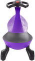 Wiggle Car Ride on Toy - No Batteries, Gears, or Pedals, Outdoor Ride Ons for Kids 3 Years and Up by Lil' Rider (Purple)