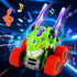 VUSUMOK 2-4,Dinosaur 3-5 Sounds,2 Pack 360 1 2 3 4 5 Monster Truck Toys for Ages Toys for Kids Light-Up Toddle Boy Toy