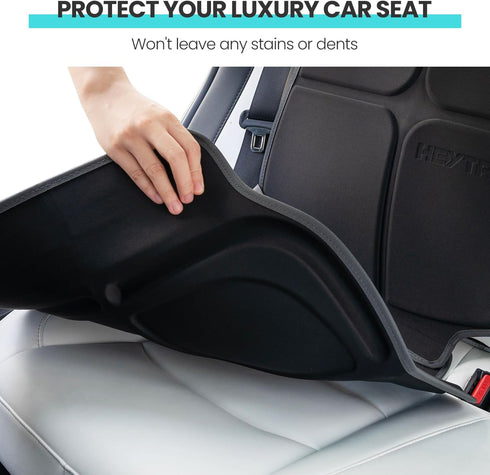 0~12 HEYTRIP Car Seat Protector, Rear-Facing/Forward-Facing, for Years Old Children, Waterproof, Easy Cleanup