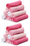 Spasilk Washcloth Wipes Set for Newborn Boys and Girls, Soft Terry Washcloth