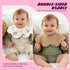 Soft Muslin Bibs for Newborns - Ideal for Teething & Drooling (Baby Girl/Boy)