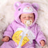 20 Inch 3+ BABESIDE Lifelike Reborn Baby Dolls, Realistic Newborn Baby Doll with Poseable Body, Real Life Baby Dolls